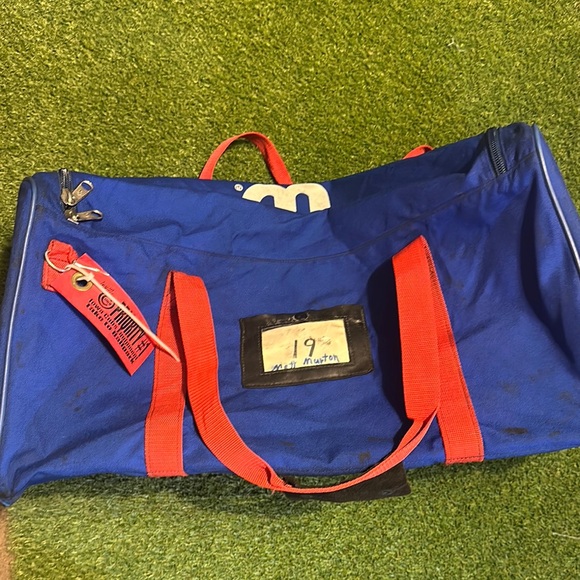 Matt Murton Iowa Cubs Personal Game Duffle Bag